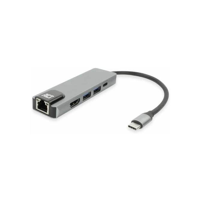 ACT AC7091 laptop dock & poortreplicator Bedraad USB 3.2 Gen